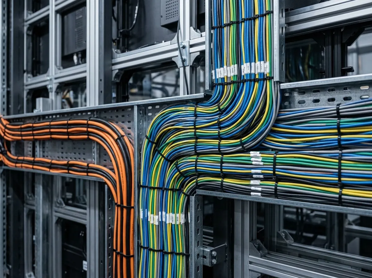 video wall cable management for control room engineering